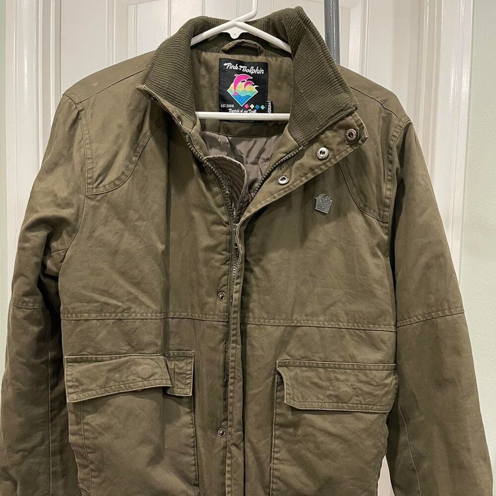 Unbranded Men's Khaki and Blue Jacket